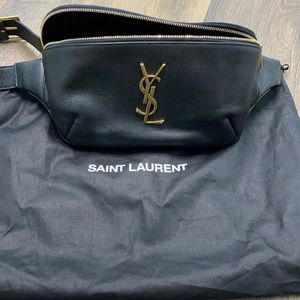 Auth YSL belt bag/Fanny pack